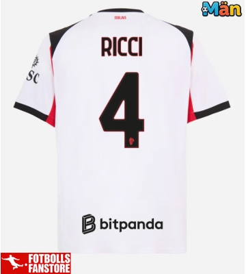 AC Milan Samuele Ricci #4 Bortatröja 2025-26 Kortärmad